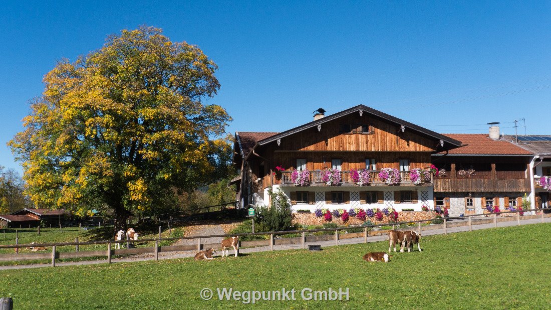 Typisches Bauernhaus in Oberbayern
